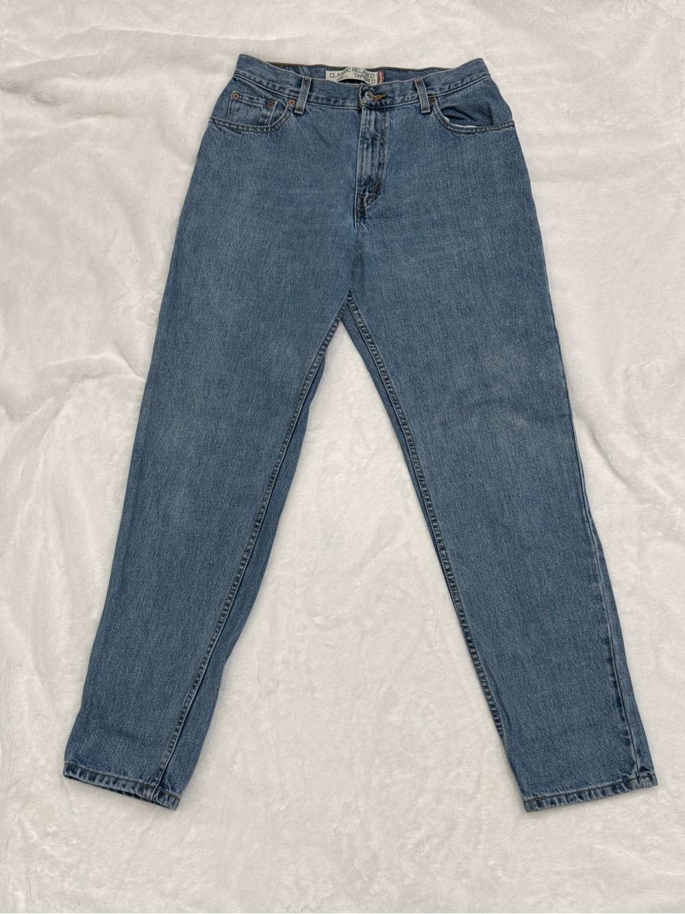 Levi's Light Blue Classic Relaxed Tapered Jeans